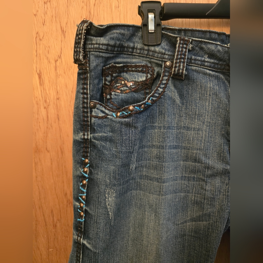 Cowgirl Tuff Western Jeans | 16 Short - Picture 5 of 16